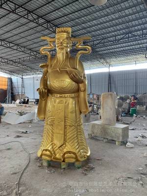 佛山玻璃钢文化宣传雕塑 让艺术融入生活，仿铜大鼓彰显传统韵味